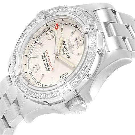 Breitling Colt Oceane Stainless Steel Diamond Ladies 